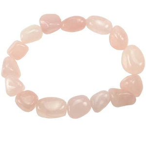 Rose Quartz Gemstone Bracelet - TARAH CO.