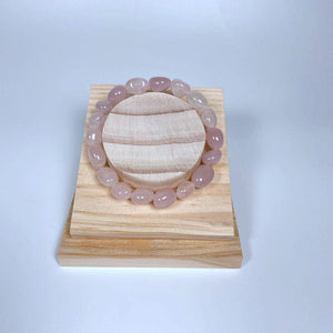 Rose Quartz Gemstone Bracelet - TARAH CO.