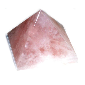 Rose Quartz Pyramid - Tarah Co