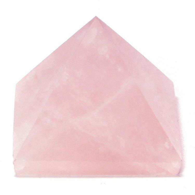 Rose Quartz Pyramid - Tarah Co