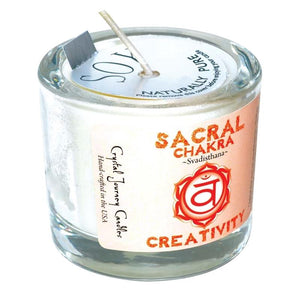 Sacral Chakra Soy Votive Candle | Creativity - TARAH CO.