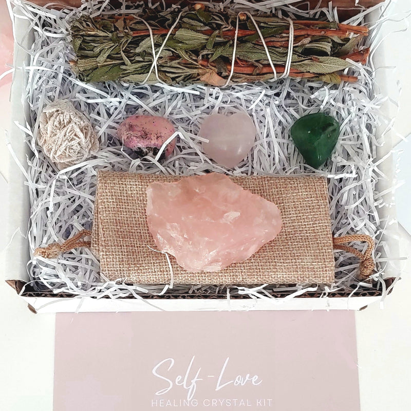 Self-Love Healing Crystals Kit - TARAH CO.