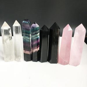 Set of 8 Crystal Healing Wands - TARAH CO.