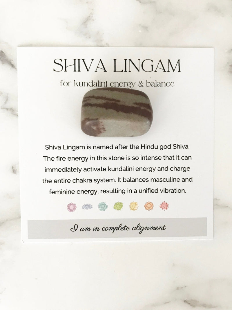 Shiva Lingam Stone - TARAH CO.