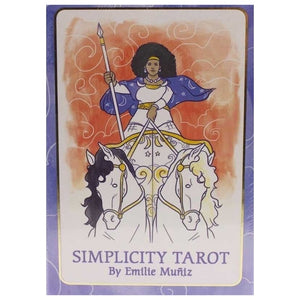 Simplicity Tarot: 80 Cards and Guidebook by Emilie Muniz (English) - 2021 - TARAH CO