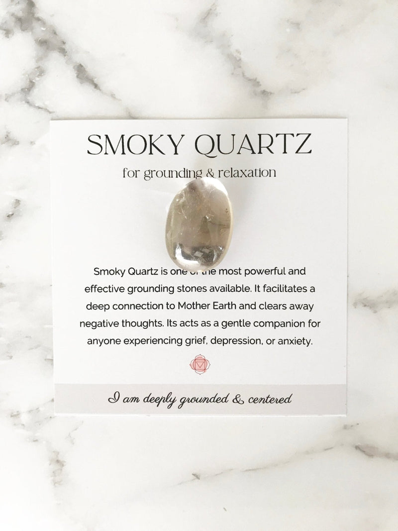 Smoky Quartz Stone - TARAH CO.