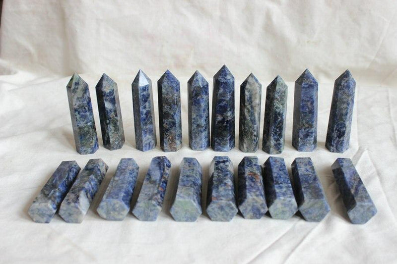 Sodalite Healing Crystal Wands - TARAH CO.