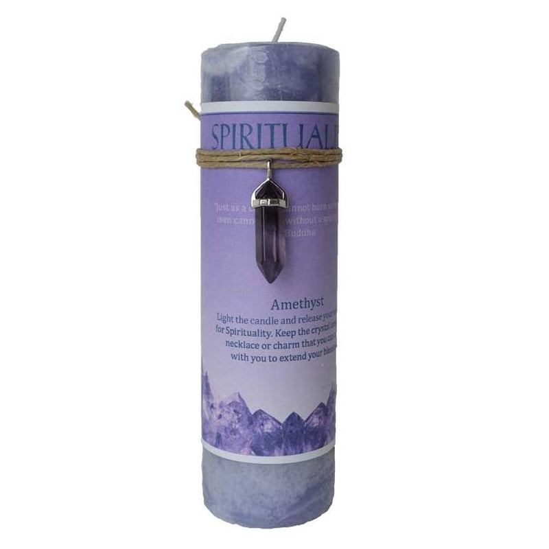 Spirituality Pillar Candle - TARAH CO.
