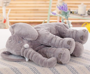 Stuffed Elephant Pillow, 15.7In - TARAH CO.