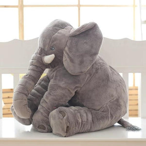 Stuffed Elephant Pillow, 15.7In - TARAH CO.