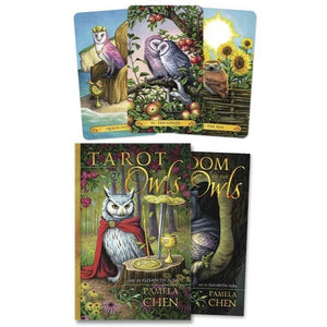 Tarot of the Owls: Deck & Guidebook by Pamela Chen & Elisabeth Alba (English) - TARAH CO
