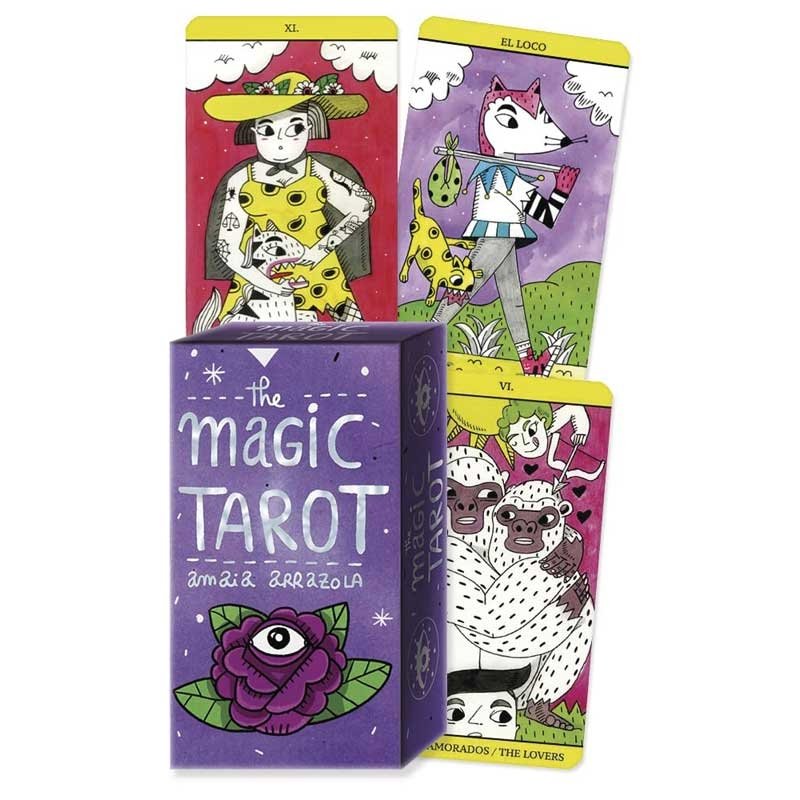 The Magic Tarot by Amaia Arrazola (2023, Cards, Flash Cards) English - TARAH CO