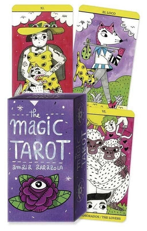 The Magic Tarot by Amaia Arrazola (2023, Cards, Flash Cards) English - TARAH CO.