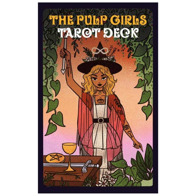 The Pulp Girls Tarot Deck: A 78-Card Deck of Magic & Affirmations, The Pulp Girl - TARAH CO