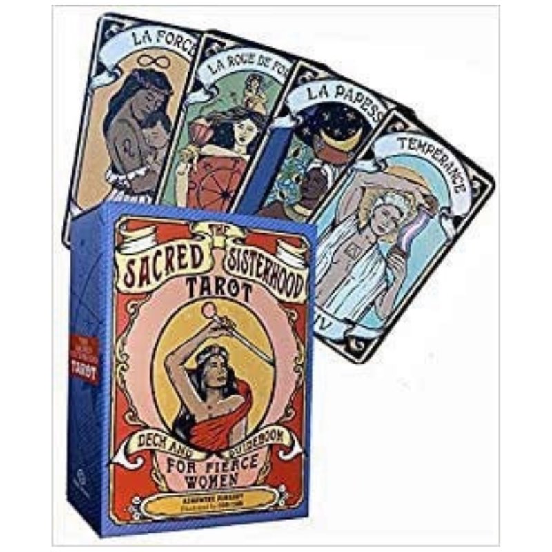 The Sacred Sisterhood Tarot: Deck and Guidebook by Ashawnee DuBarry & Coni Curi - TARAH CO