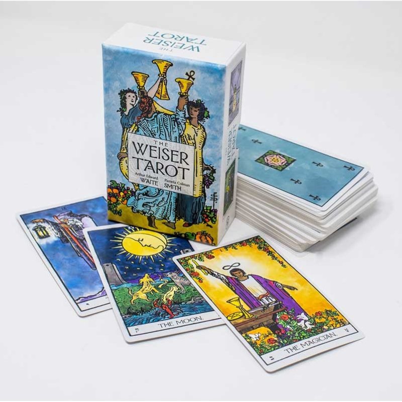 The Weiser Tarot: (78 Cards Deck & Guidebook) by Waite & Smith (English) - 2022 - TARAH CO
