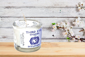 Third Eye Chakra Soy Votive Candle | Intuition - TARAH CO.