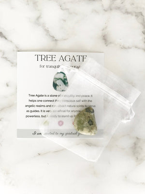 Tree Agate Stone - TARAH CO.