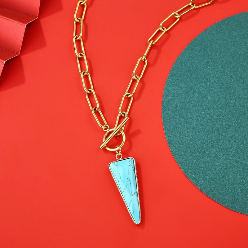 Turquoise Vibes Pendant Necklace - TARAH CO.