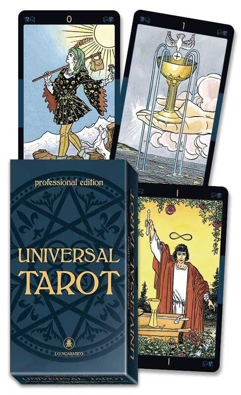 Universal Tarot (Professional Edition) Large Cards Deck by Lo Scarabeo - 2018 - TARAH CO.