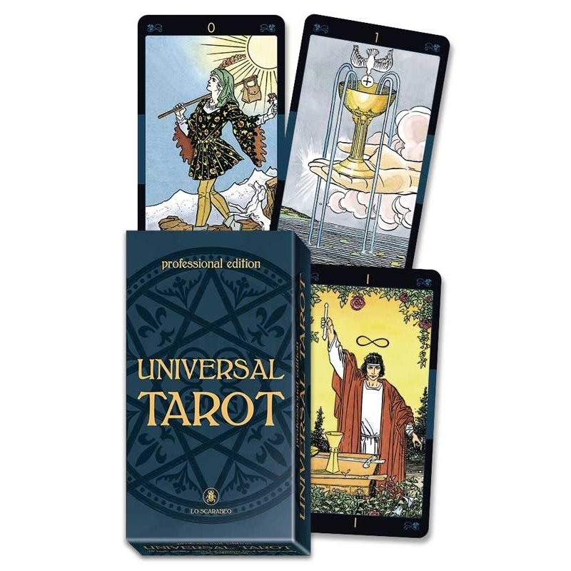 Universal Tarot (Professional Edition) Large Cards Deck by Lo Scarabeo - 2018 - TARAH CO
