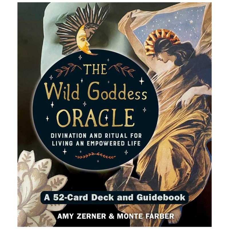 Wild Goddess Oracle Deck & Guidebook: A 52-Card Deck & Guidebook by Monte Farber - TARAH CO